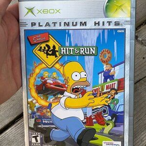 The Simpsons: Hit & Run Platinum Hits Xbox - Complete